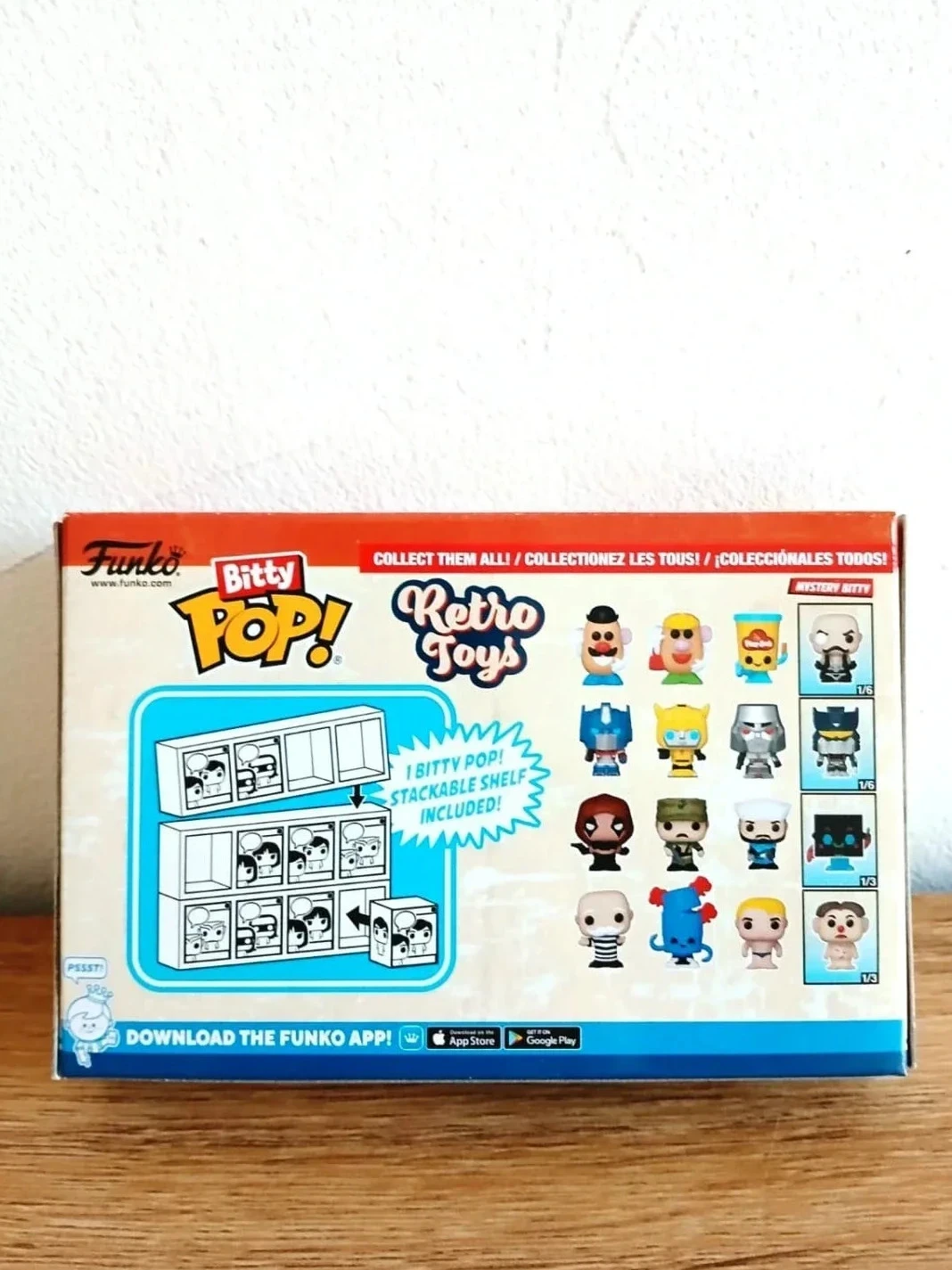 Paquete de 4 figuras Bitty POP! Juguetes Retro Sr. Monopoly – photo 2